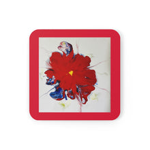 Load image into Gallery viewer, The Poppy - Cork Back Coaster - Debby Olsen
